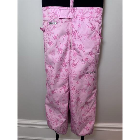 Spyder Girls Bitsy Snow Bob Pink Black Girls Size 5 - Picture 3 of 13